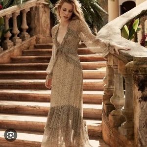 Doen Saffron Dress in Chamomile - size small